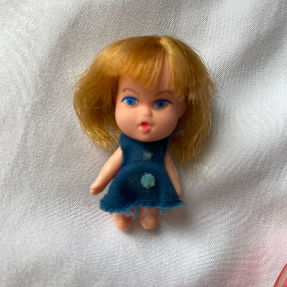 Rare 1967 Mego Maddie Mod GoGo Watch w/take out doll-hot pink band-Kiddles clone - Picture 7 of 13